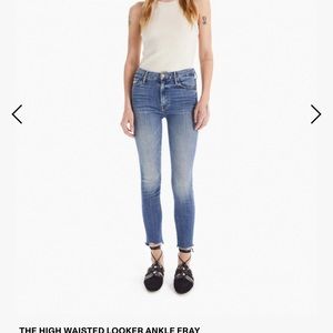 Mother jeans-The looker ankle fray